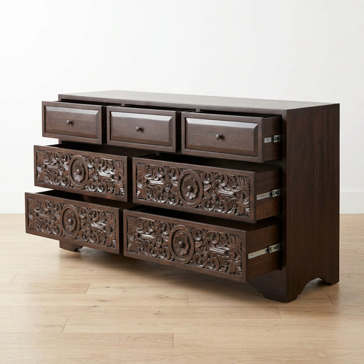HAVELI VINTAGE BROWN DRESSER
