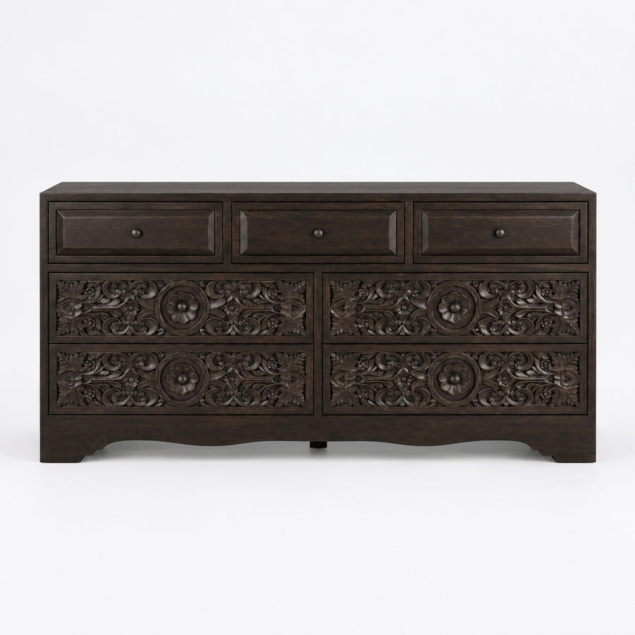 HAVELI VINTAGE BROWN DRESSER