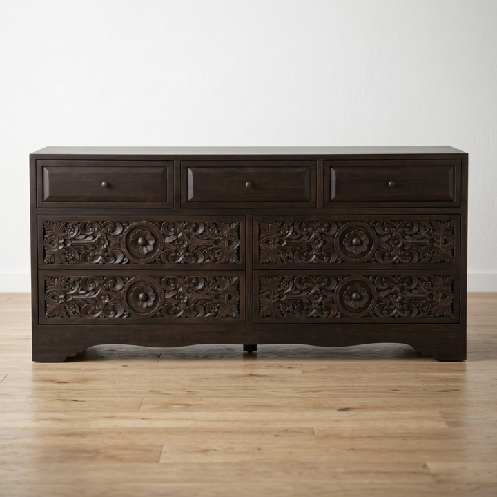 HAVELI VINTAGE BROWN DRESSER