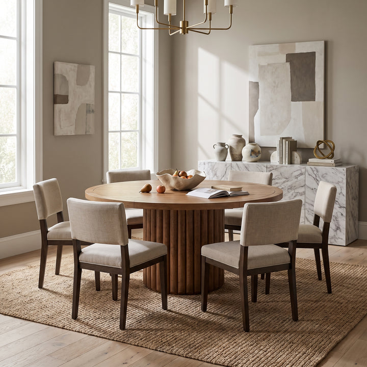 HENDRIX 60"RD DINING TABLE