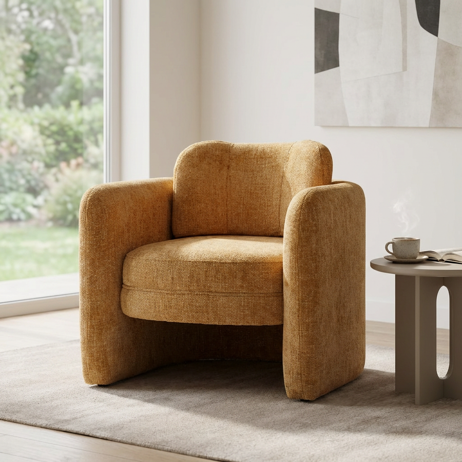 HUDSON UPHOLSTERED ARM CHAIR