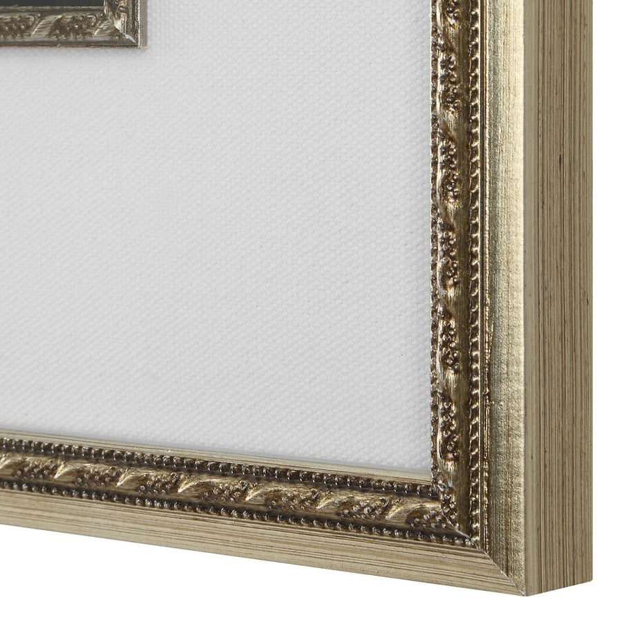 "HERBARIUM" GLASS FRAMED PRINTS | SET OF 4