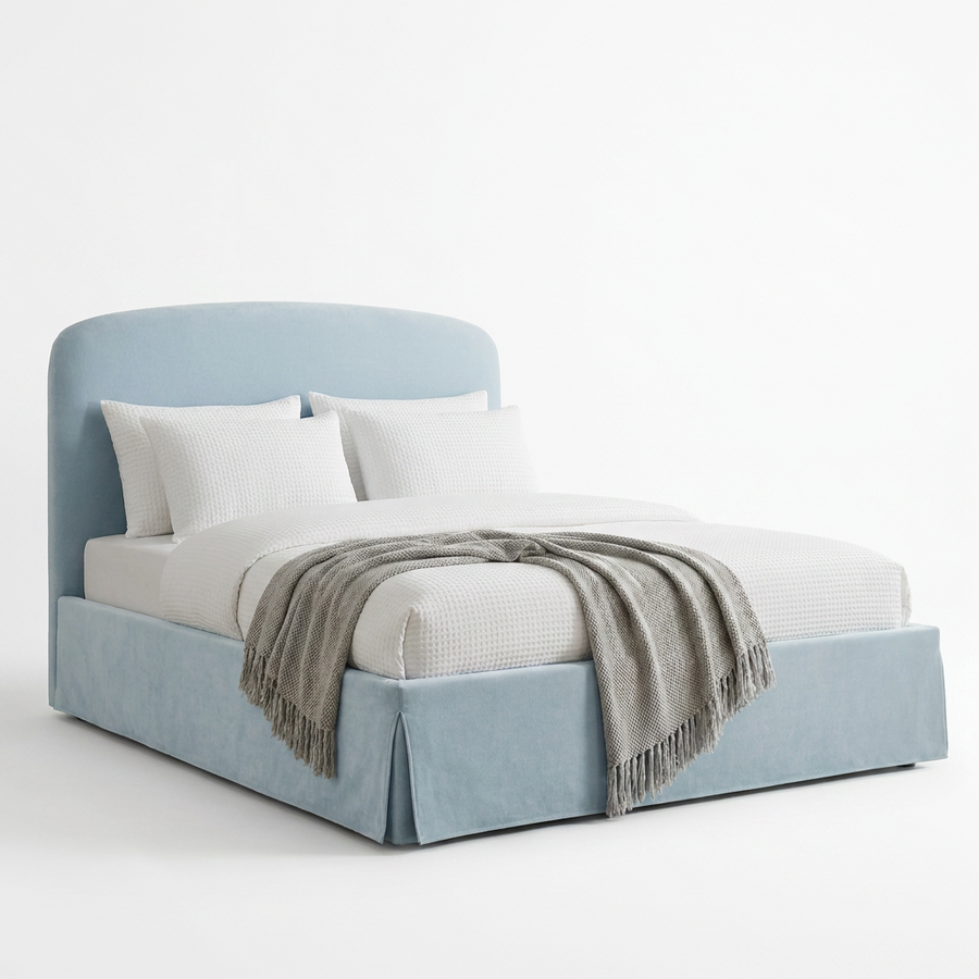 JOAN SLIPCOVERED STORAGE BED