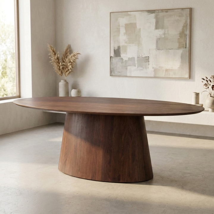 ILSA 86" OVAL DINING TABLE