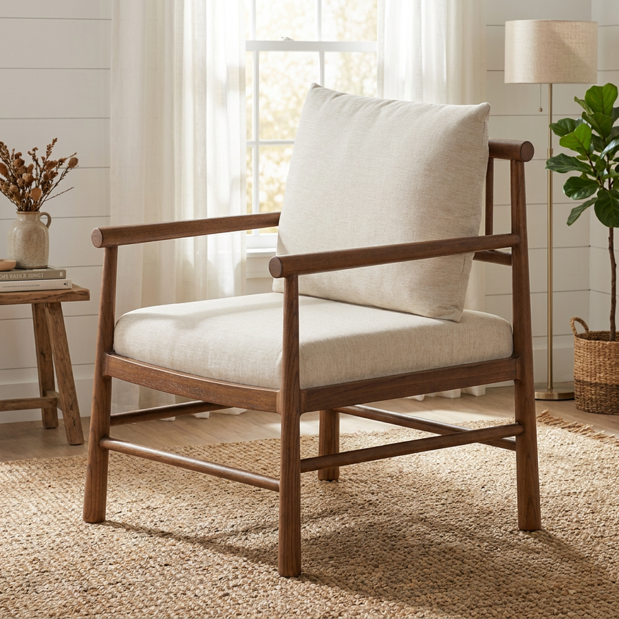 MAYNE SPINDLE-BACK WOOODEN ARMCHAIR