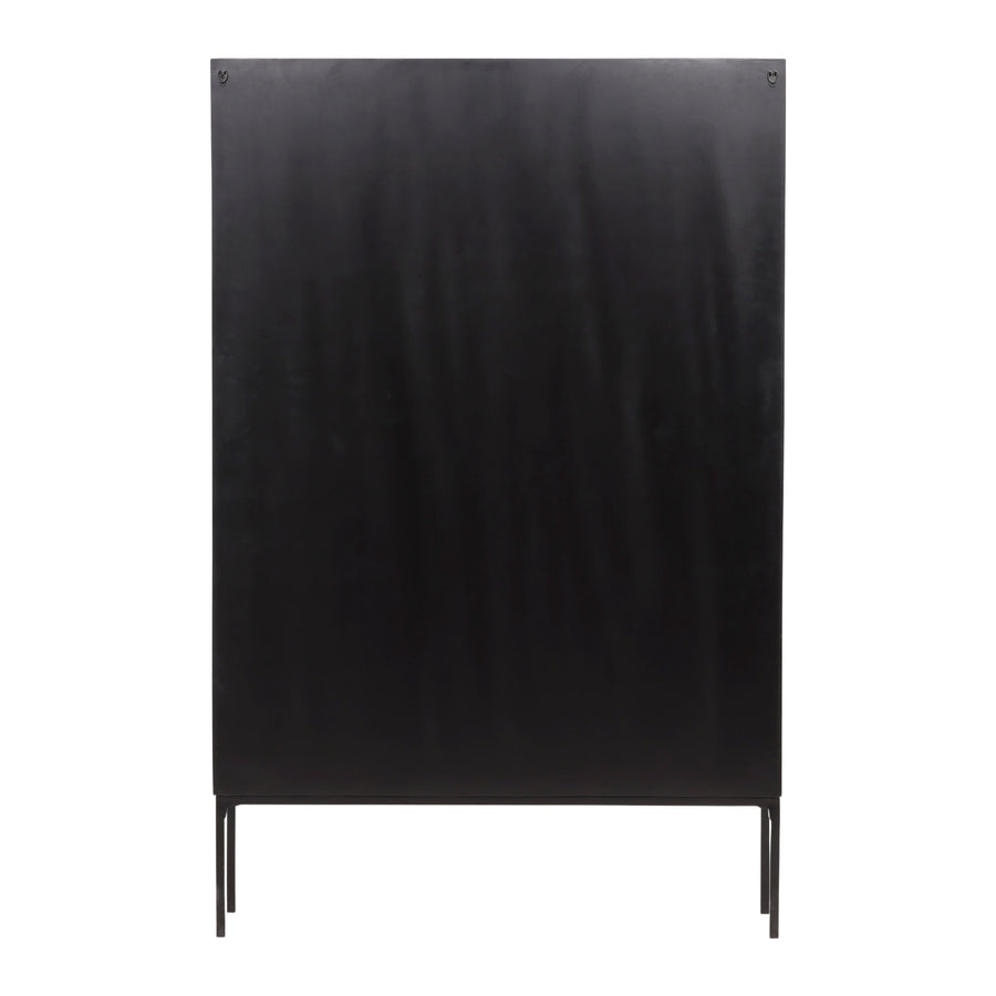 IMARA IRON + GLASS DOOR CABINET