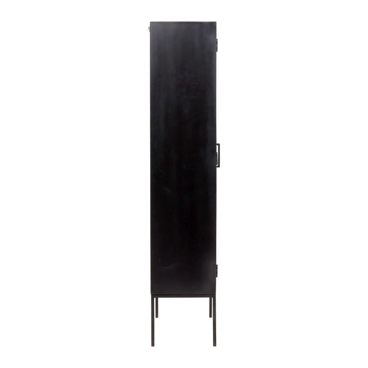 IMARA IRON + GLASS DOOR CABINET