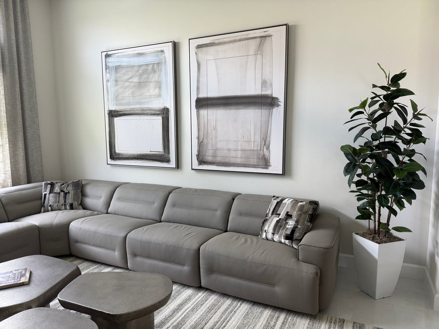 "SPLIT RECTANGLE" CANVAS ART