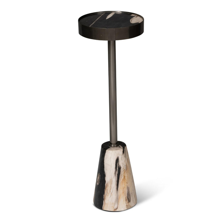 RELIQUE JAEL PETRIFIED WOOD DRINK TABLE