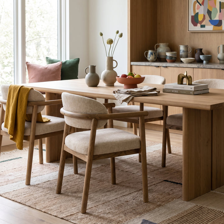 ISSA CHENILLE UPHOLSTERED DINING CHAIR