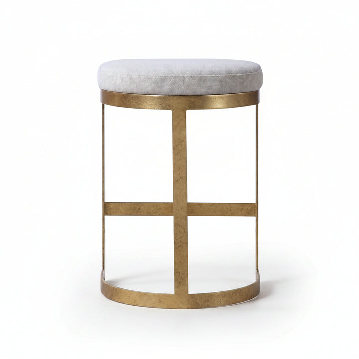 IVANNA ANTIQUE GOLD COUNTER STOOL