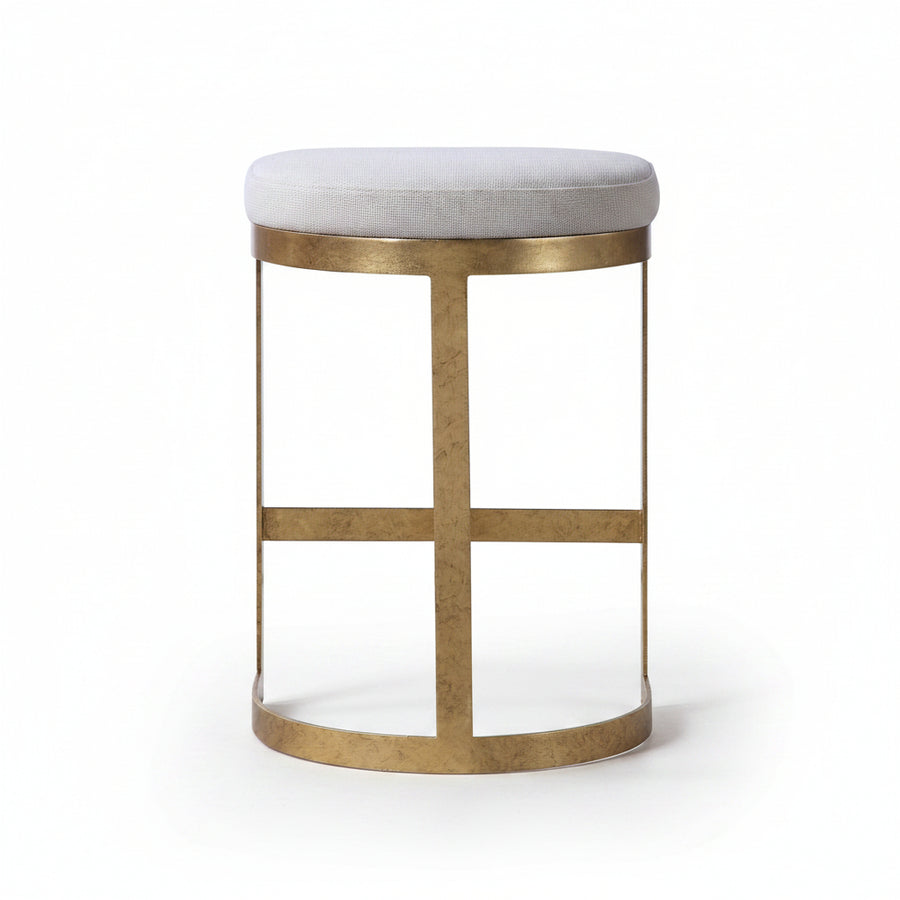 IVANNA ANTIQUE GOLD COUNTER STOOL