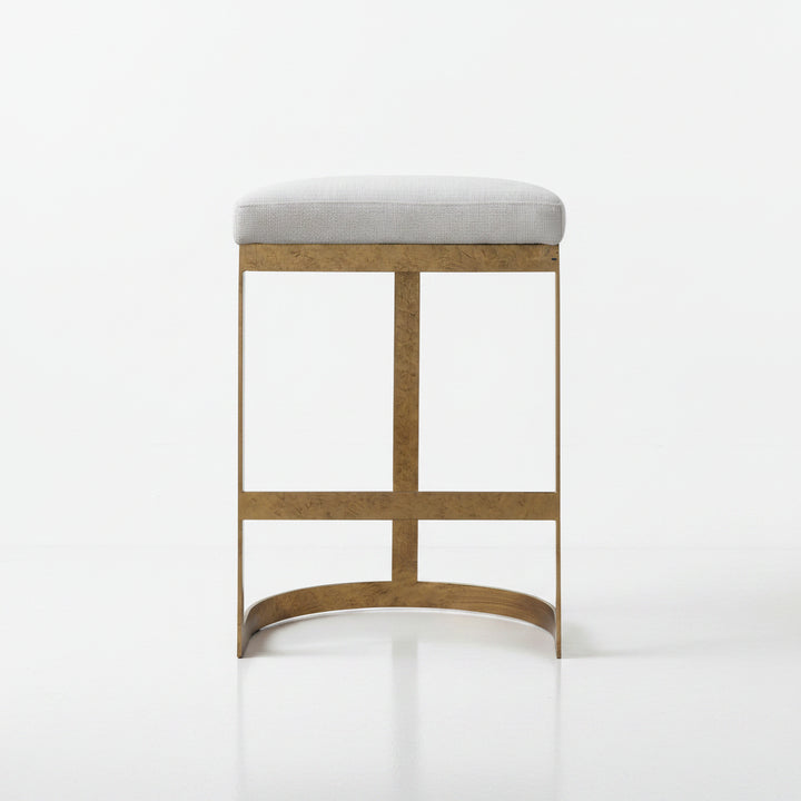 IVANNA ANTIQUE GOLD COUNTER STOOL