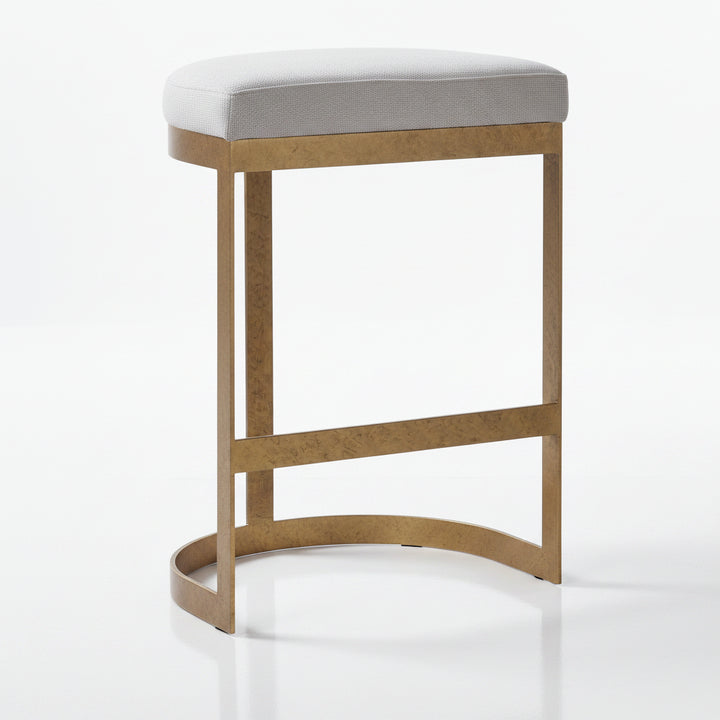 IVANNA ANTIQUE GOLD COUNTER STOOL
