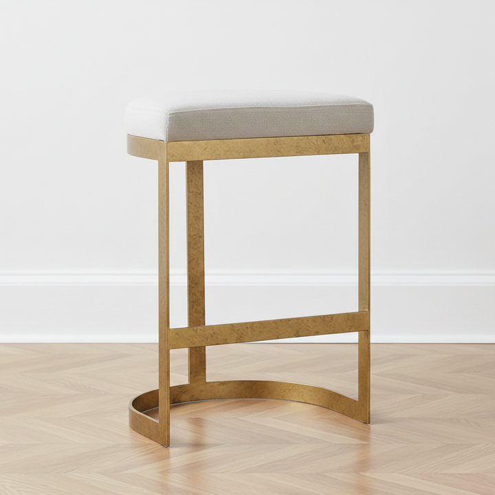 IVANNA ANTIQUE GOLD COUNTER STOOL