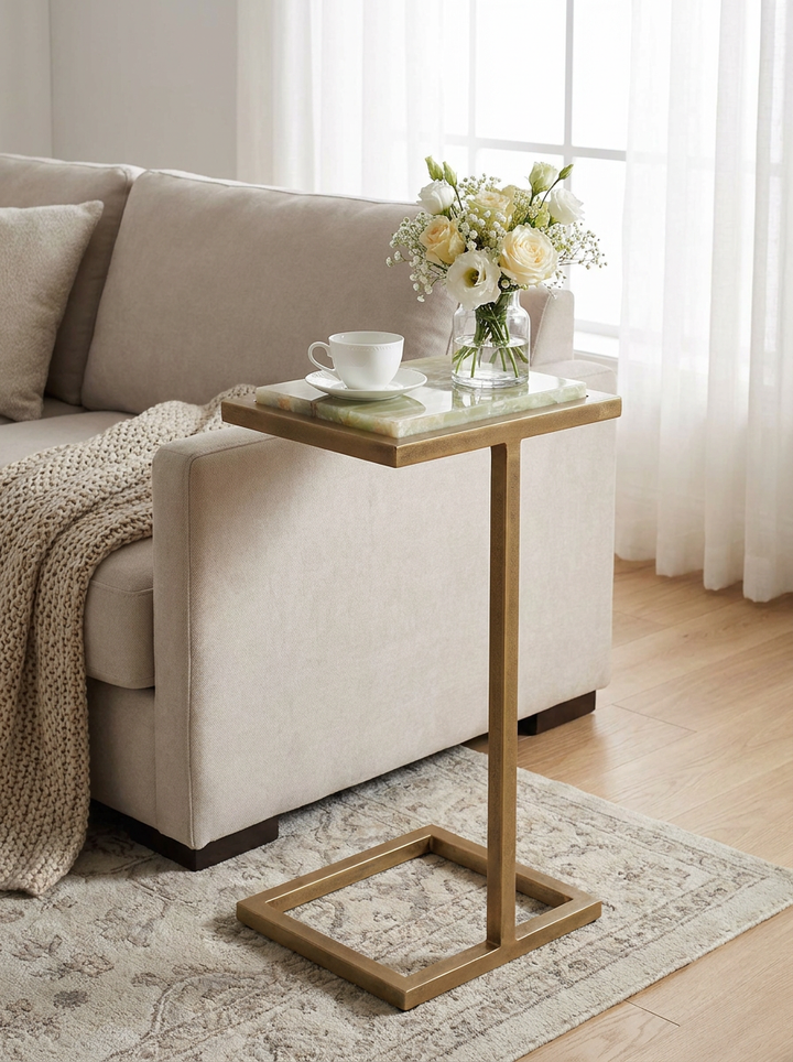 JADE ONYX MARBLE C TABLE
