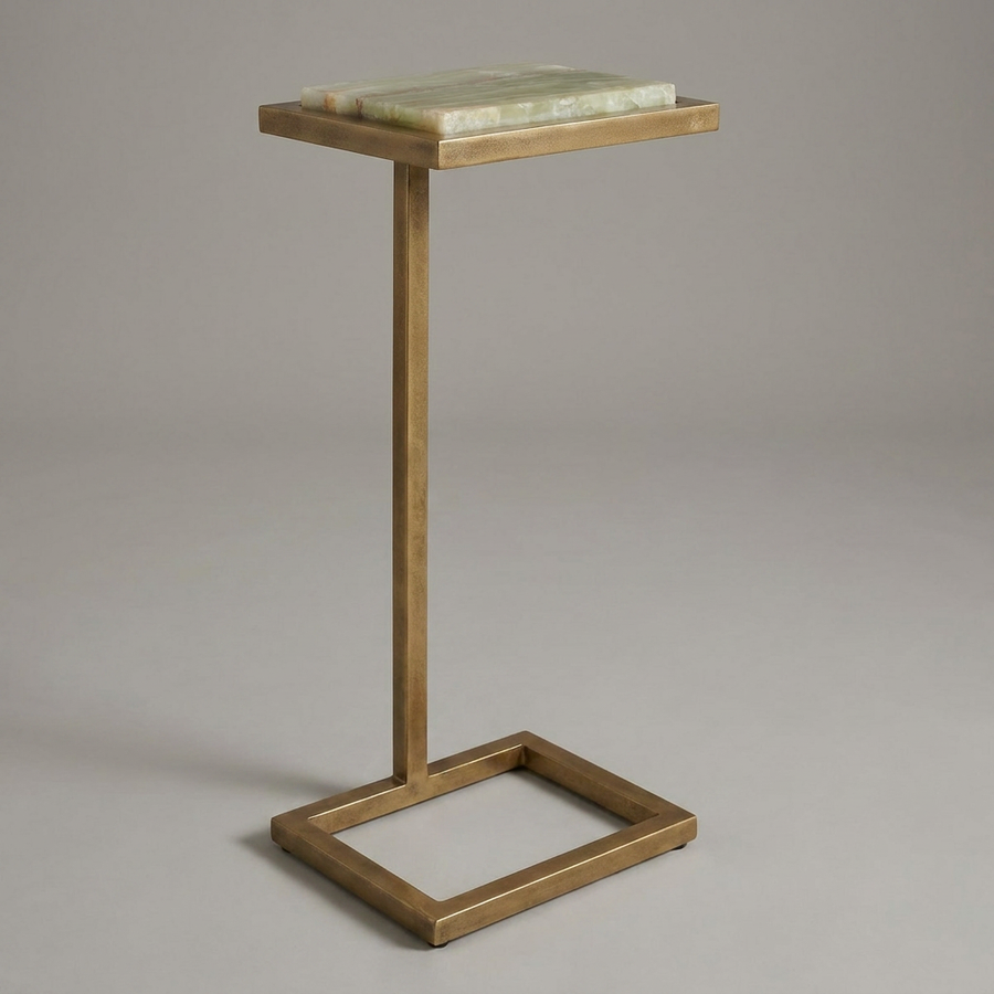 JADE ONYX MARBLE C TABLE
