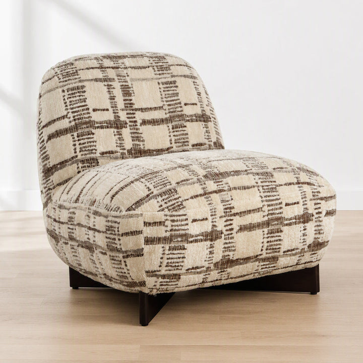 JAVA TOAST CHENILLE ACCENT CHAIR