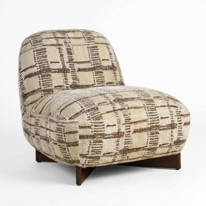JAVA TOAST CHENILLE ACCENT CHAIR