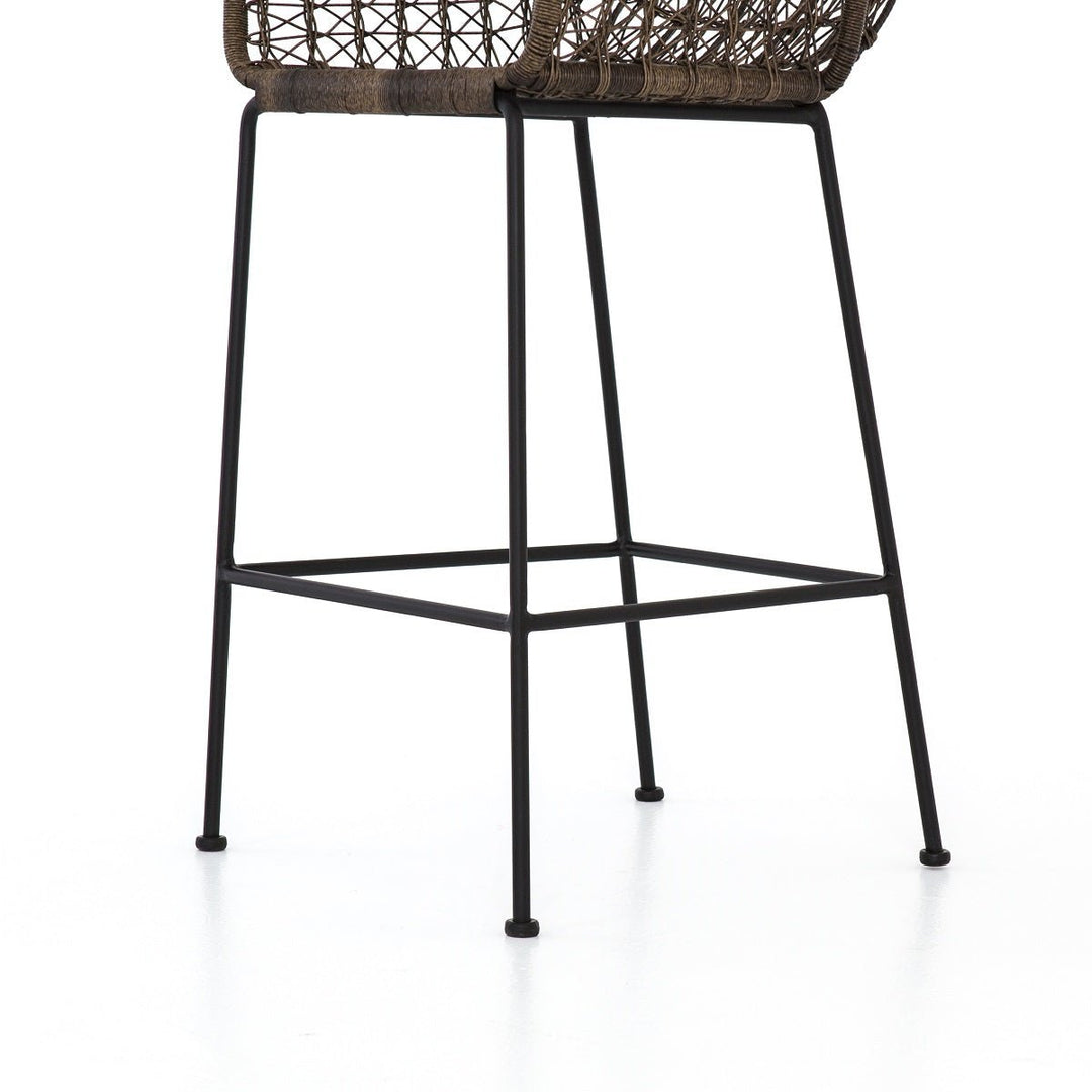 BANDERA INDOOR - OUTDOOR WICKER BAR STOOL