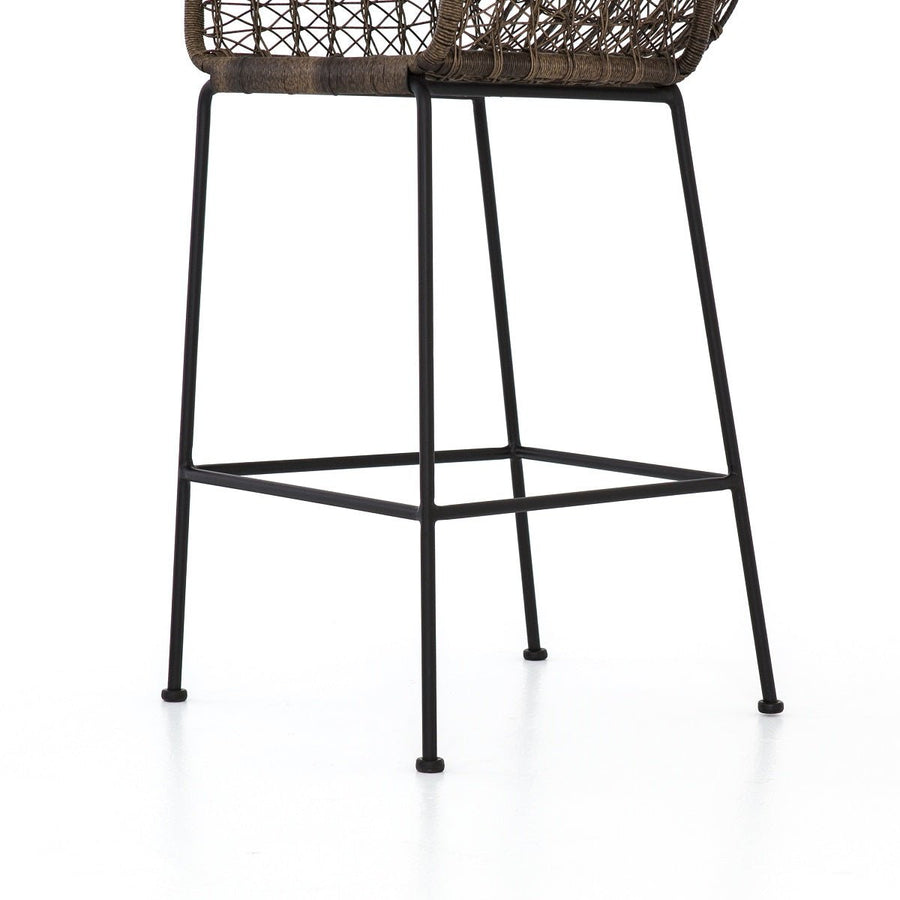 BANDERA INDOOR - OUTDOOR WICKER BAR STOOL