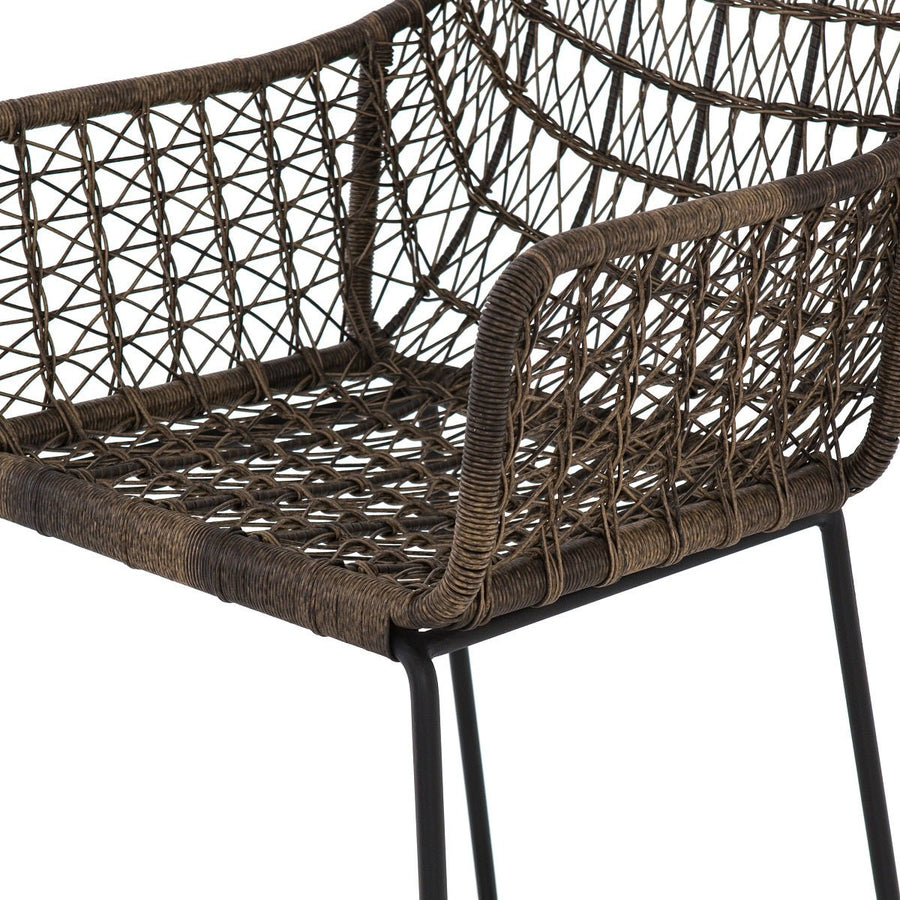 BANDERA INDOOR - OUTDOOR WICKER BAR STOOL