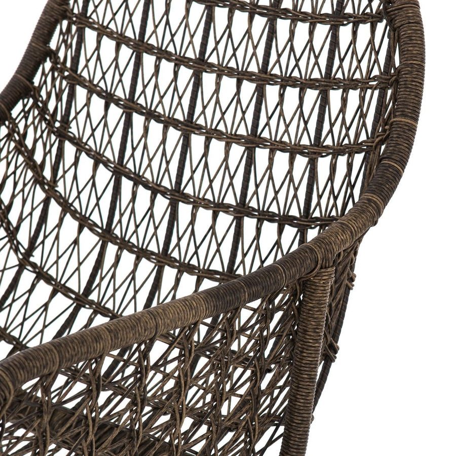 BANDERA INDOOR - OUTDOOR WICKER BAR STOOL