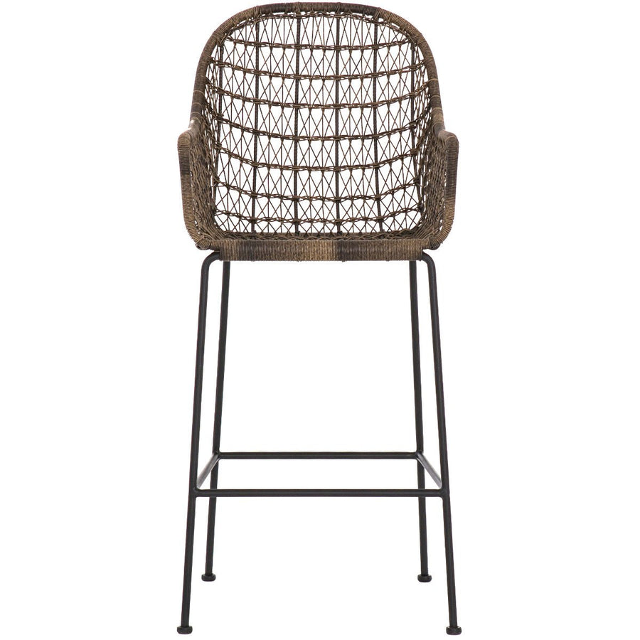 BANDERA INDOOR - OUTDOOR WICKER BAR STOOL