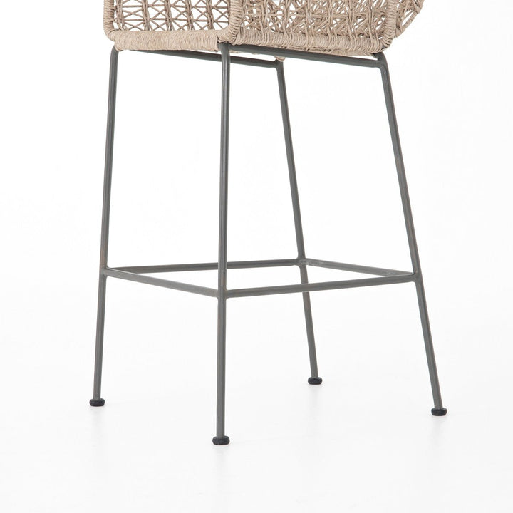 BANDERA INDOOR - OUTDOOR WICKER BAR STOOL