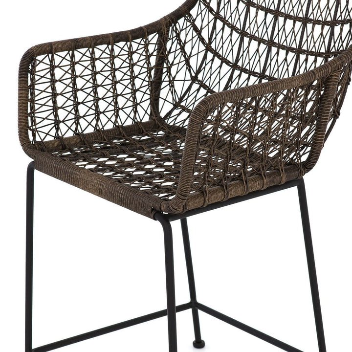 BANDERA INDOOR - OUTDOOR WICKER COUNTER STOOL