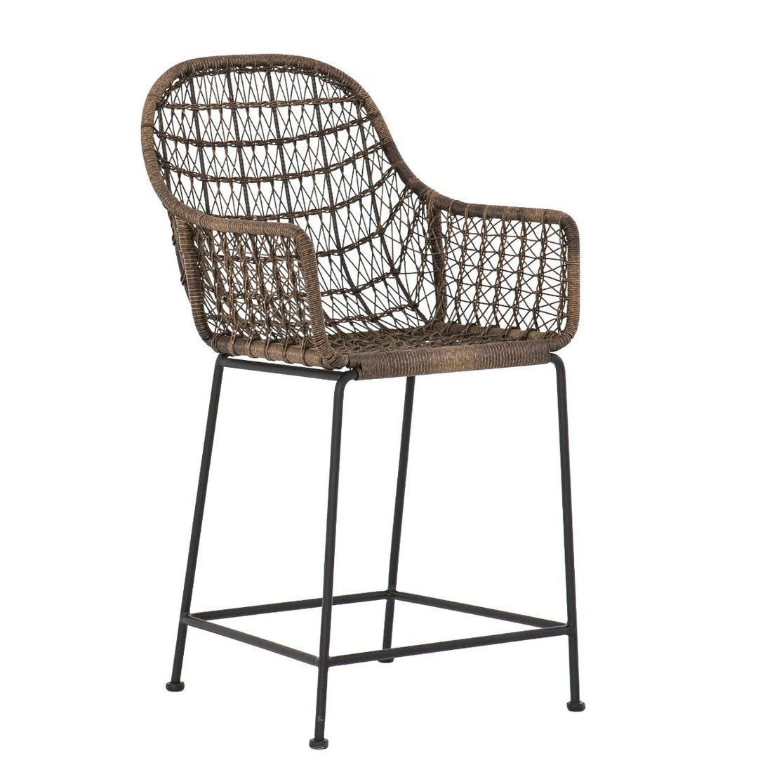 BANDERA INDOOR - OUTDOOR WICKER COUNTER STOOL