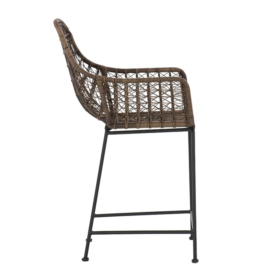 BANDERA INDOOR - OUTDOOR WICKER COUNTER STOOL