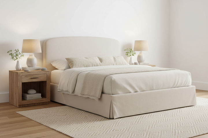 JOAN SLIPCOVERED STORAGE BED