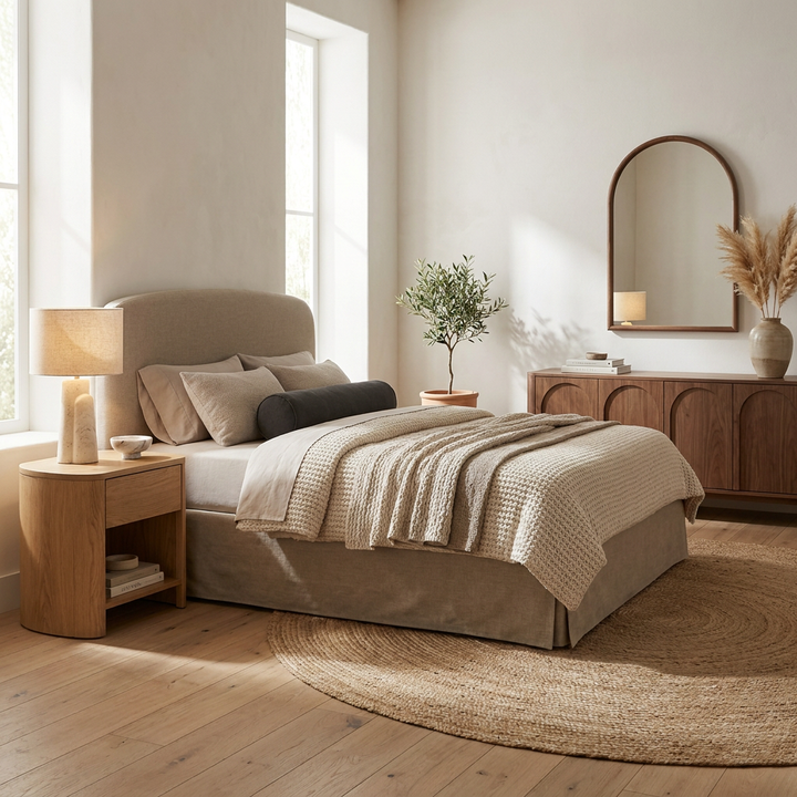 JOAN SLIPCOVERED STORAGE BED