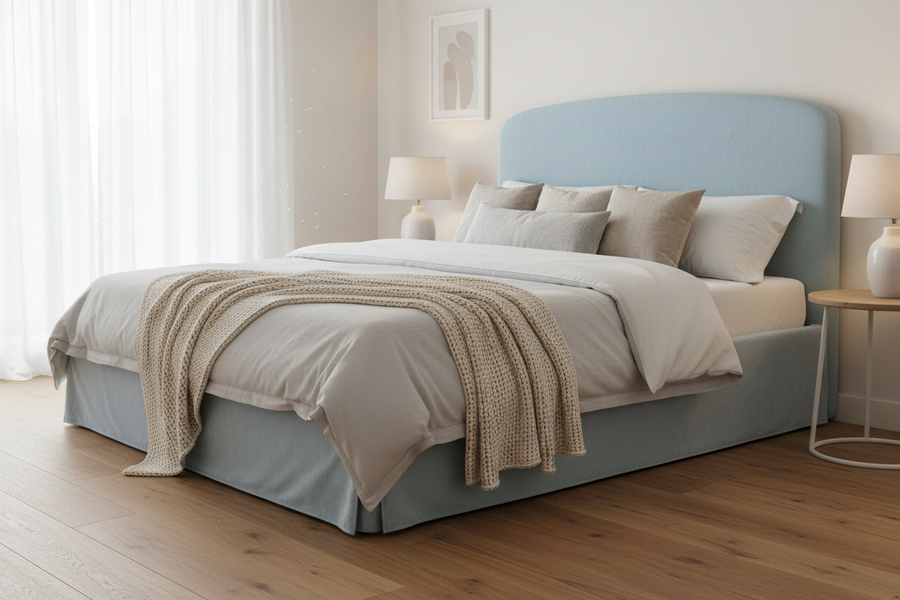 JOAN SLIPCOVERED STORAGE BED