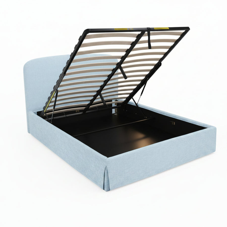 JOAN SLIPCOVERED STORAGE BED