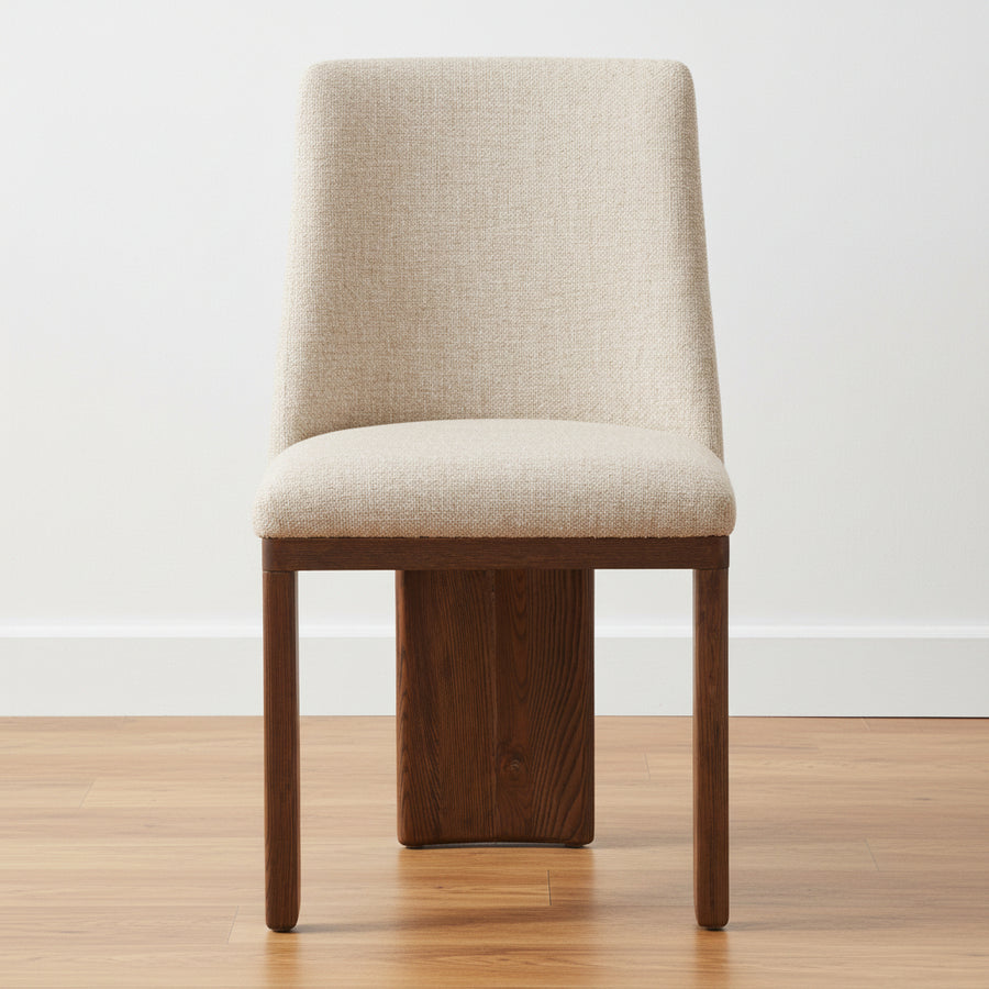 JOMI DINING CHAIR: SAND BOUCLE