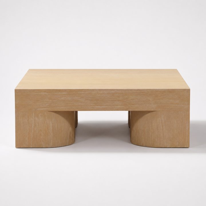 JONAH LT NATURAL SQUARE COFFEE TABLE