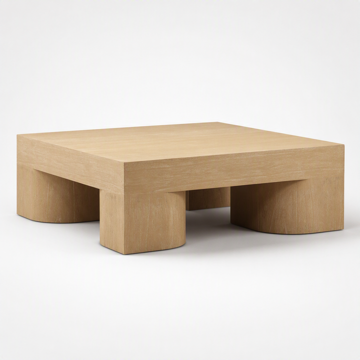 JONAH LT NATURAL SQUARE COFFEE TABLE