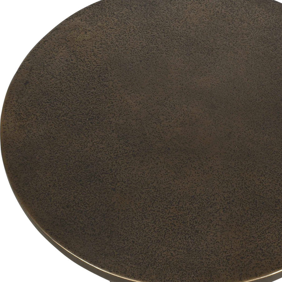 JOPPA CAST ALUMINUM OUTDOOR ACCENT TABLE