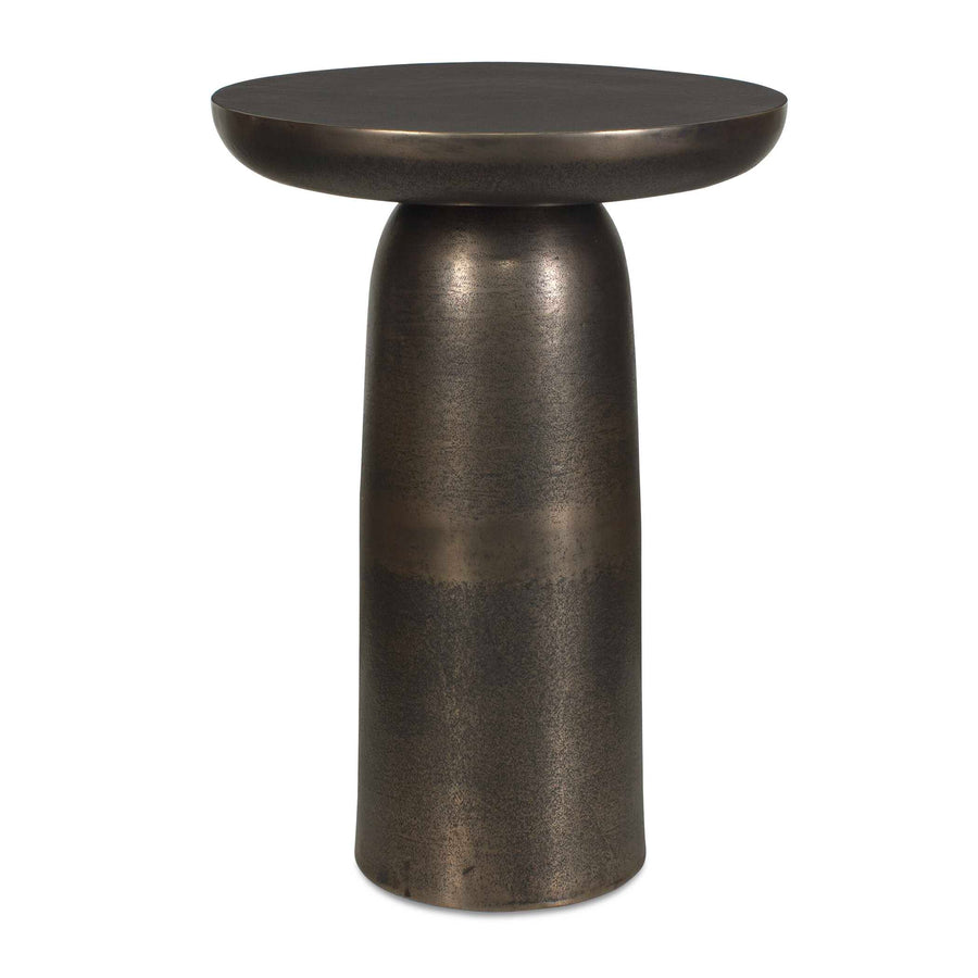 JOPPA CAST ALUMINUM OUTDOOR ACCENT TABLE