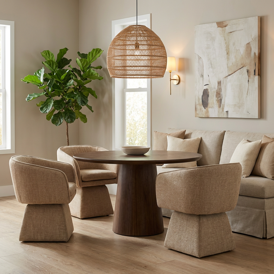 JORA SWIVEL DINING CHAIR