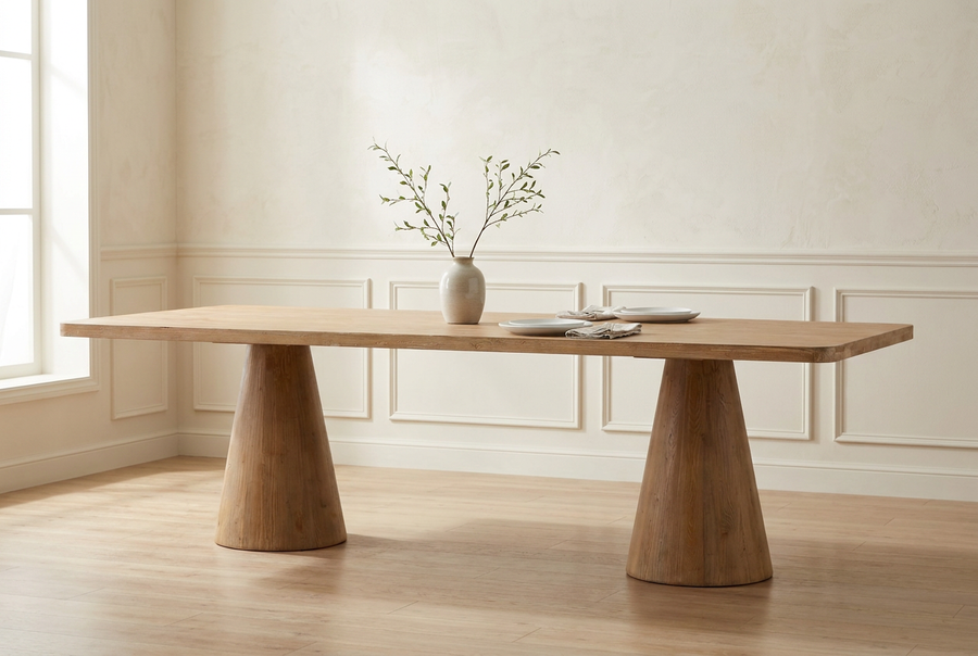 KONA NATURAL PINE DINING TABLE
