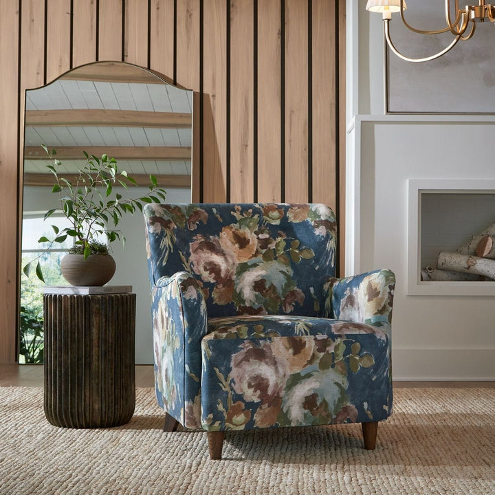 LAINEY FLORAL UPHOLSTERED ARMCHAIR