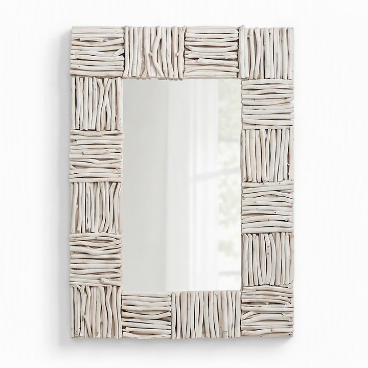 LATHEY BLEACHED DRIFTWOOD MIRROR