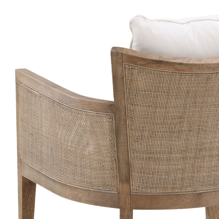 LAUREL NATURAL OAK + CANE ARMCHAIR
