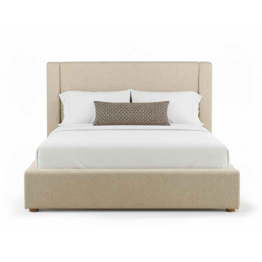 LEILAND CHUNKY CHENILLE FABRIC BED