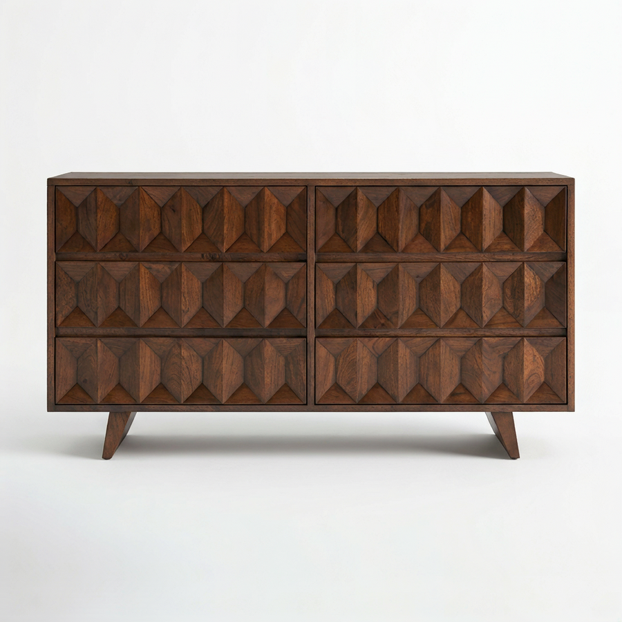 LISBON 6 DRAWER DRESSER