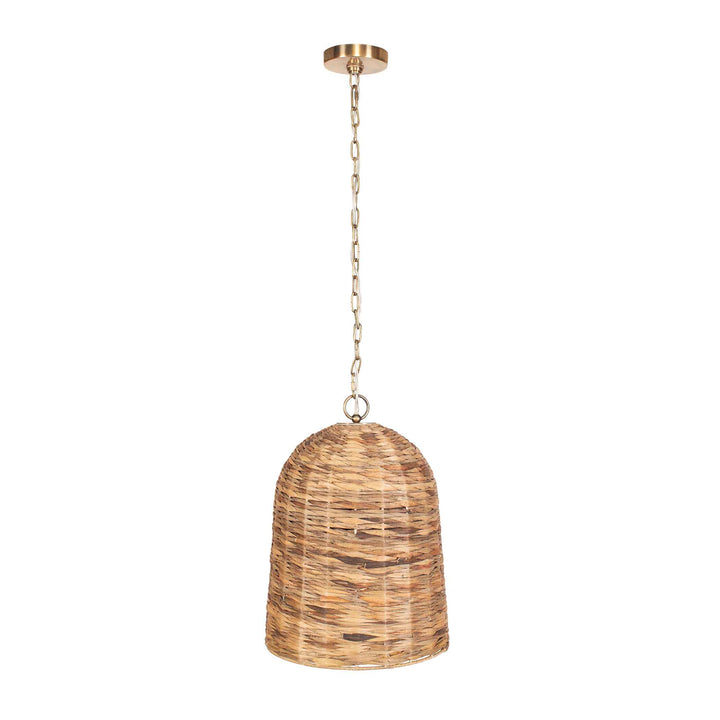 ROTORUA 1 LIGHT SEA GRASS PENDANT