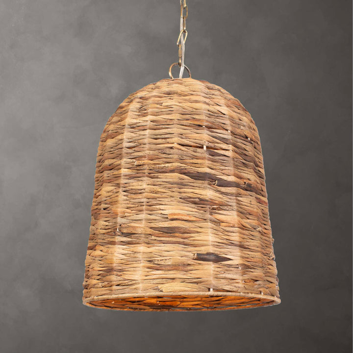 ROTORUA 1 LIGHT SEA GRASS PENDANT